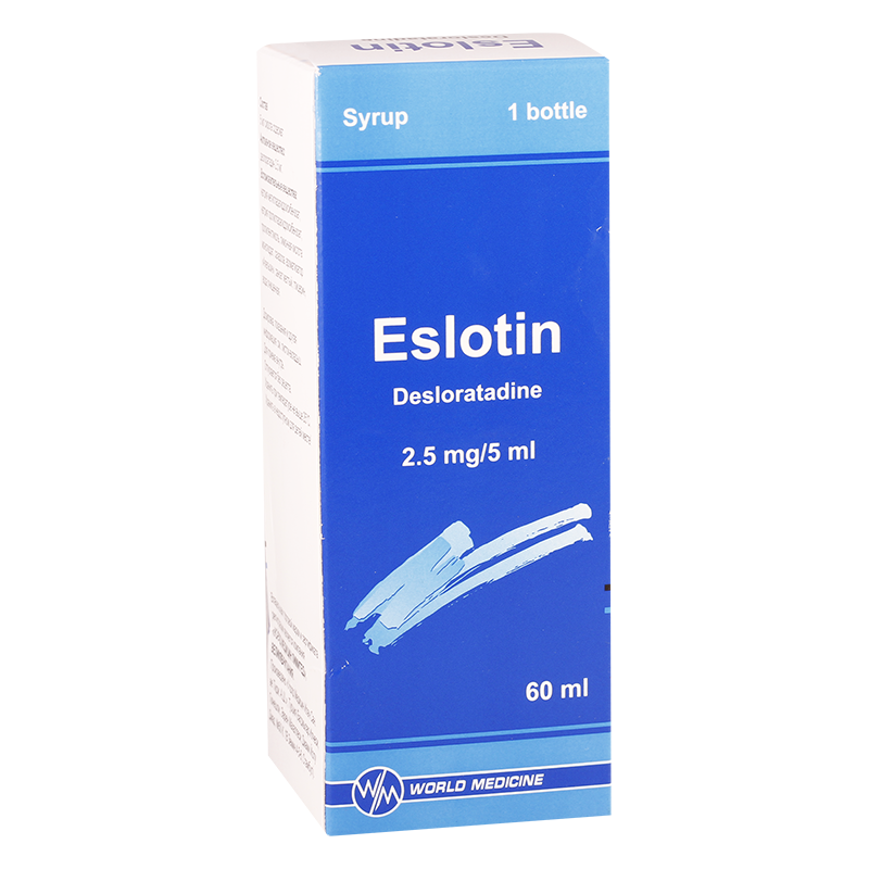 ესლოტინი 2.5მგ/5მლ 60მლ სიროფ
