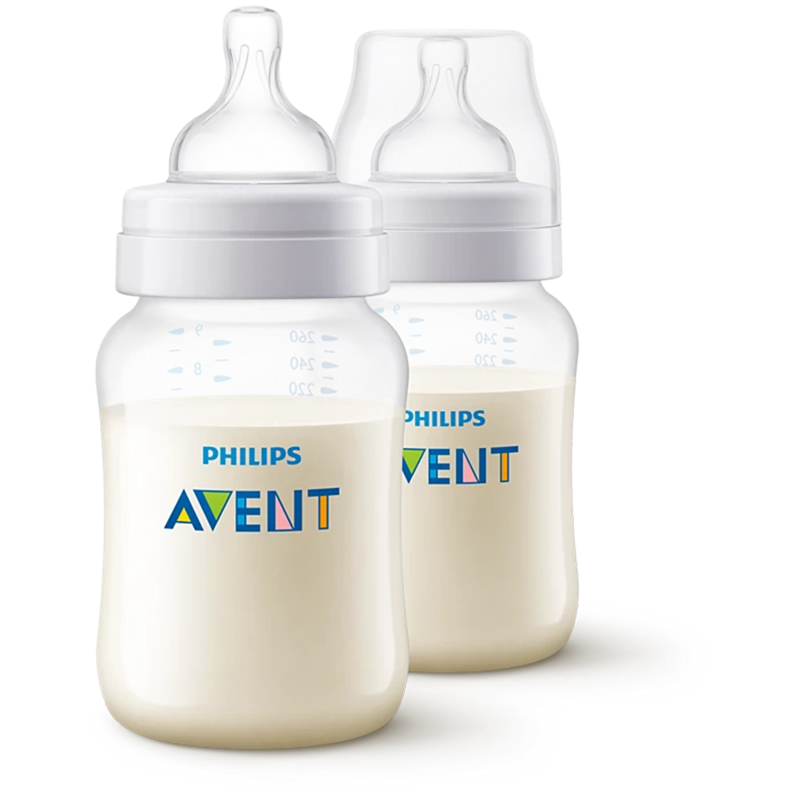 Anti-colic baby bottle, 260ml,