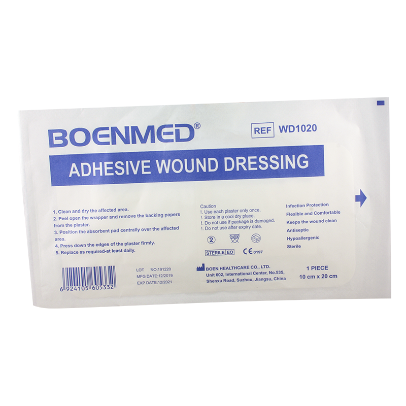 Wound pad ster.10x20sm
