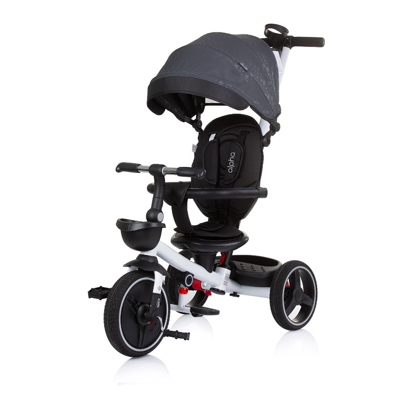 Foldable tricycle 360 seat 