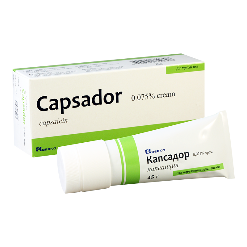 Capsador 0.075% 40g cream