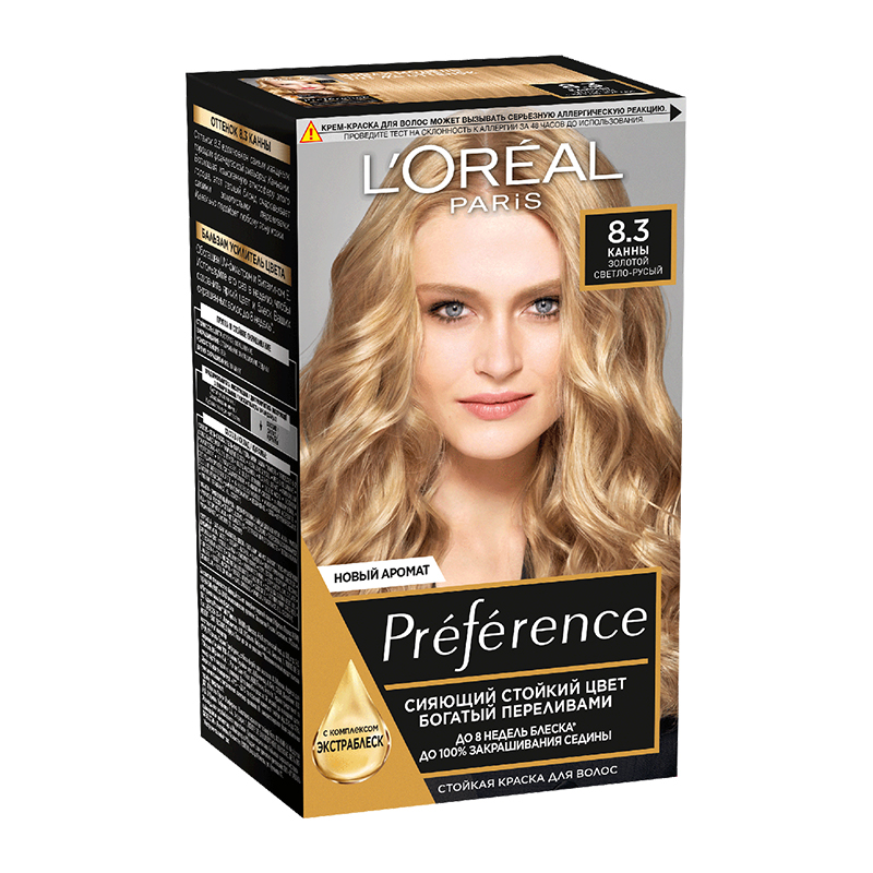 Lor-Preference 10 h/dye 8.3
