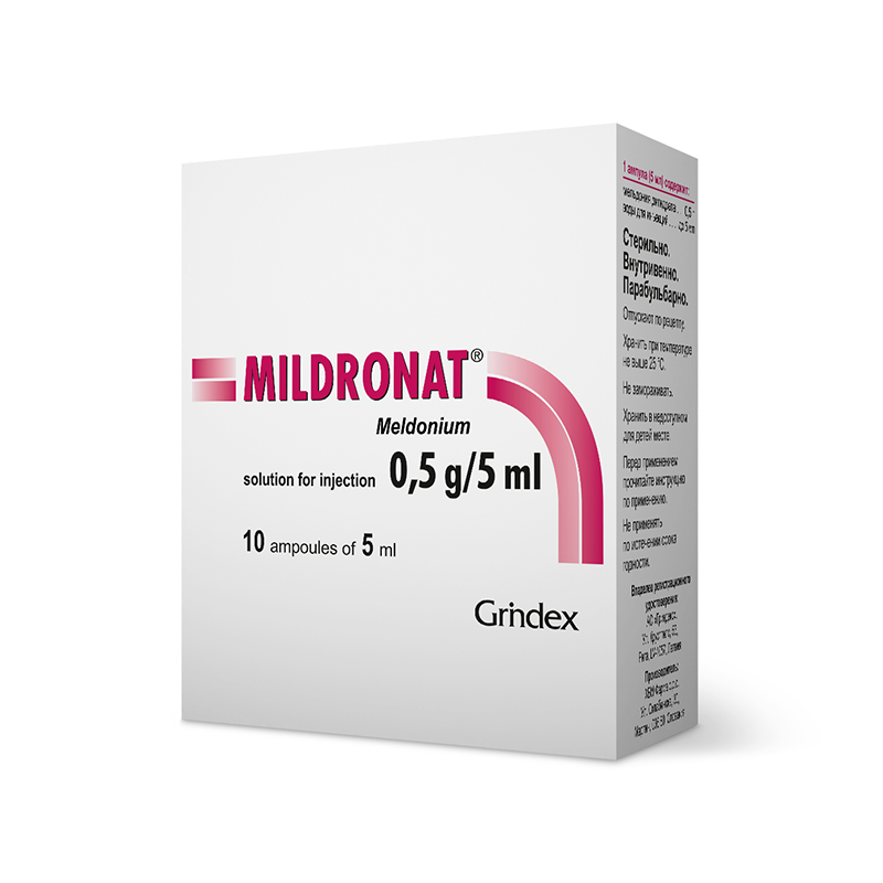 Mildronat 0.5g/5ml 5ml #10a