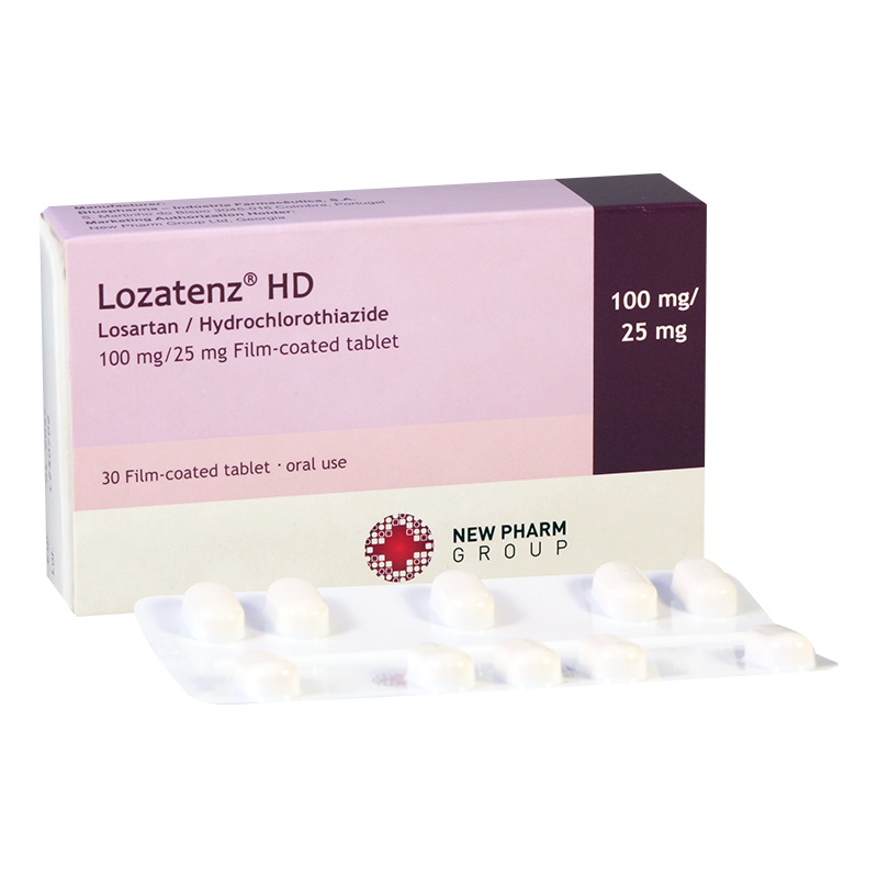 Lozatenz HD 100mg/25mg#30t