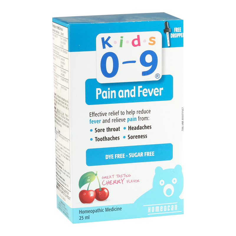 Kids 0-9 pain and fever25ml dr
