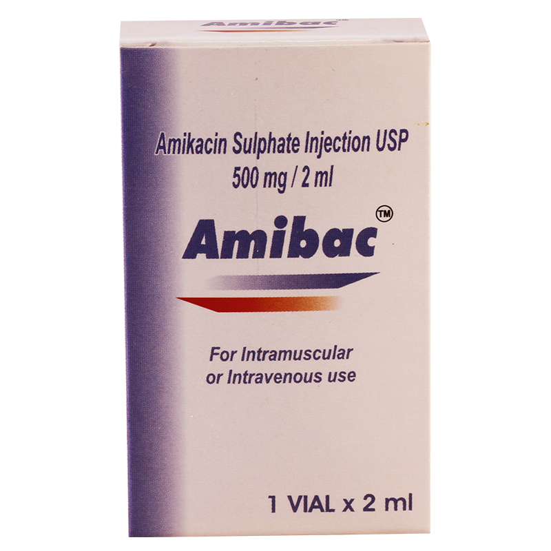 Amibac 500mg/2ml 2ml fl
