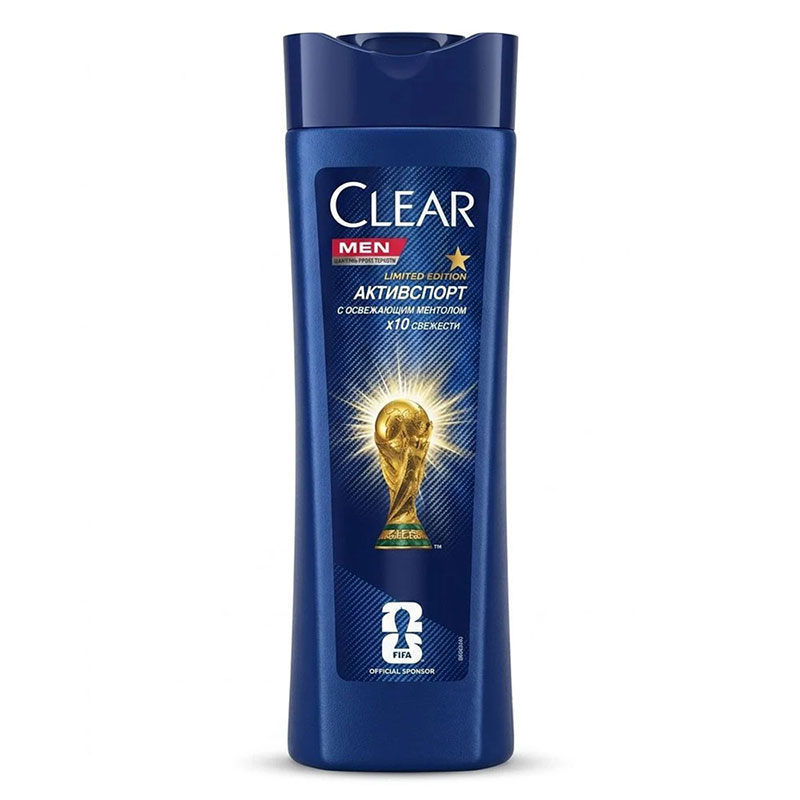 ქლეარი მამაკაცის შამპ. 380 მლ x 25 FIFA WORLD CUP