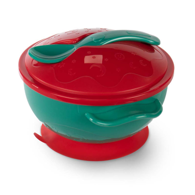 Baboo bowl with suction base, 