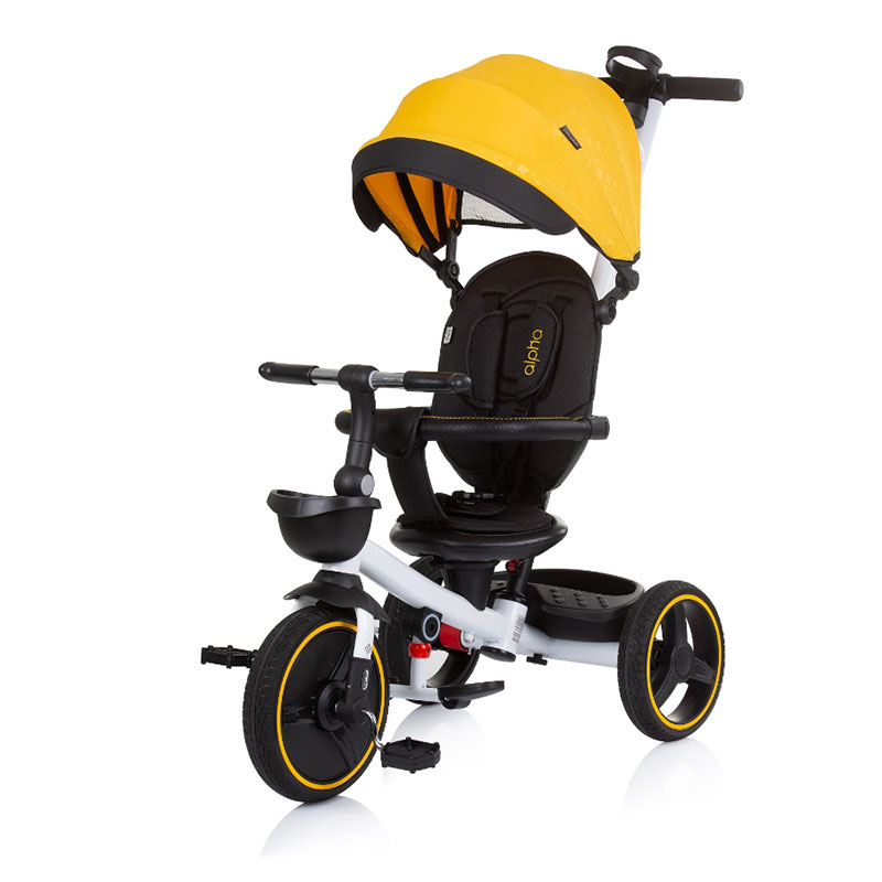 Foldable tricycle 360 seat 