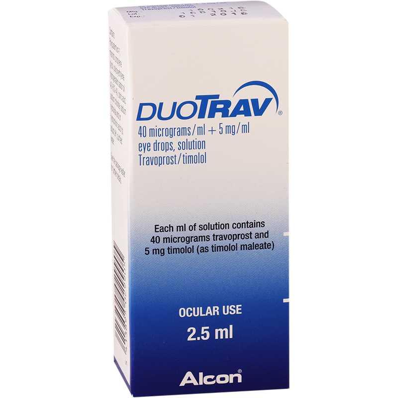 Duotrav 2.5ml eye drops