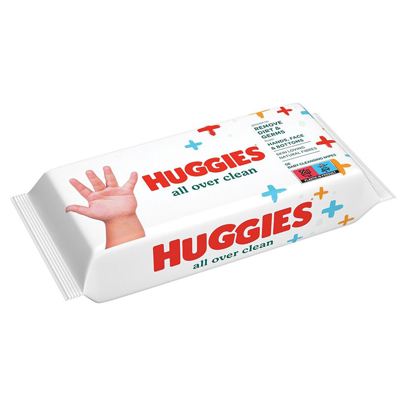 Huggis W/Wipes Classic (56*10)