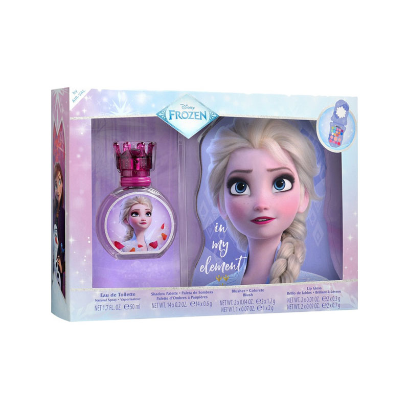Earval Набор FROZEN ароматная вода 50мл тени для век