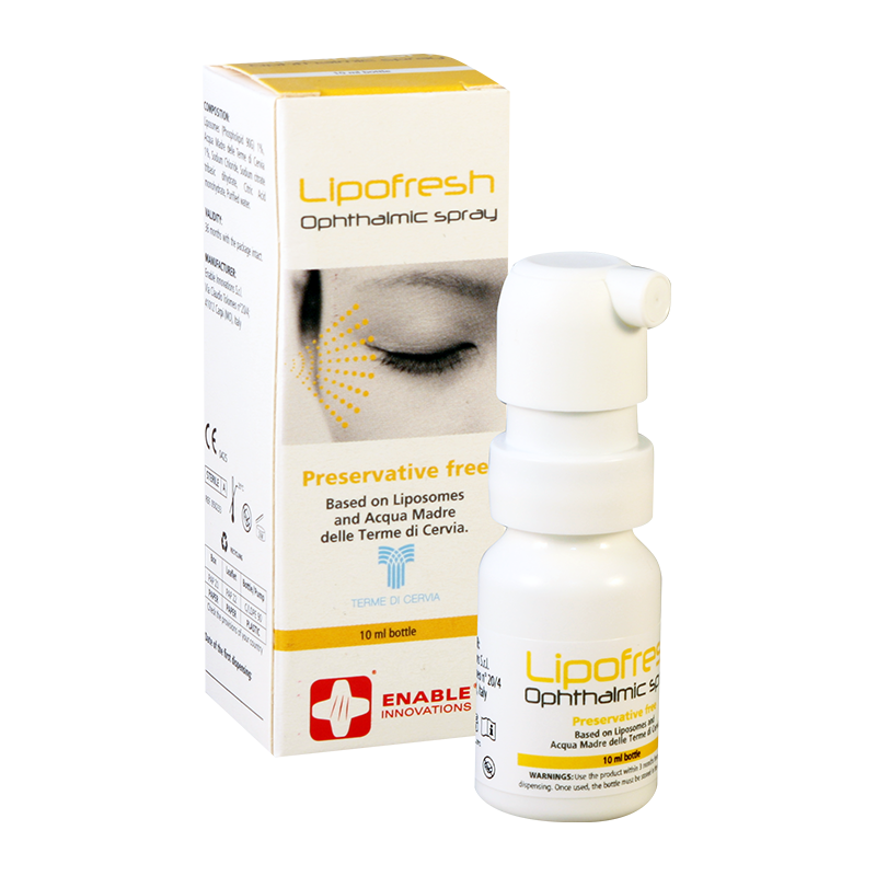 Lipofresh 10ml eye spray