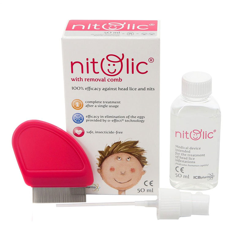 Nitolic 50ml spray lice free