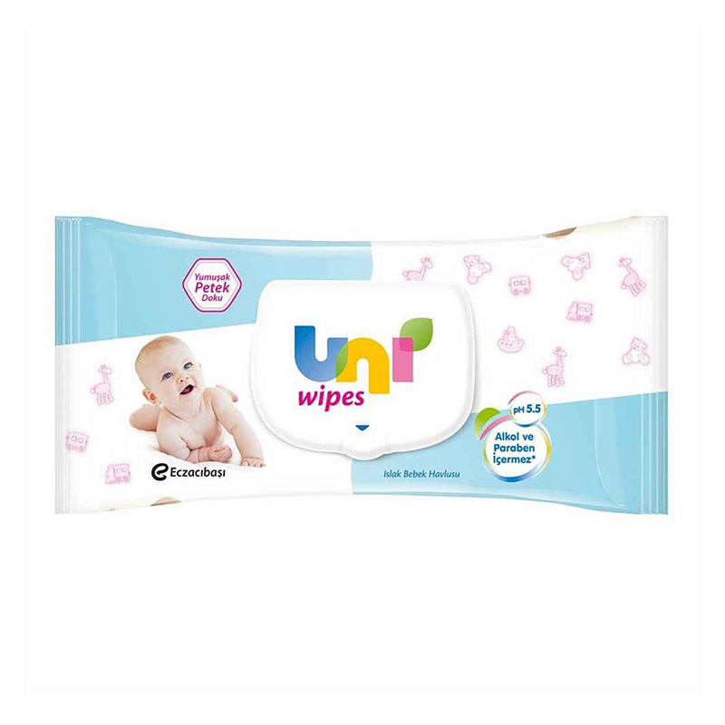 Uni-baby wet/napk#90 7864