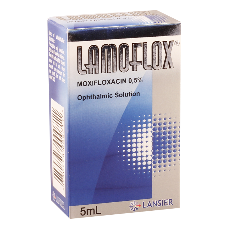 Lamoflox 0.5% 5ml eye dr