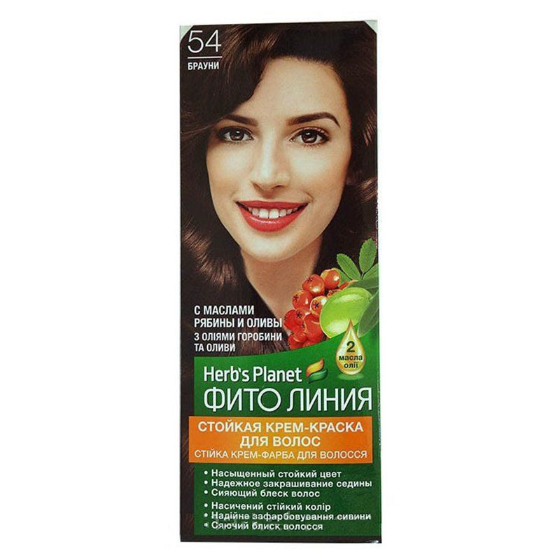 hair dye Phyto line 54 Brownie
