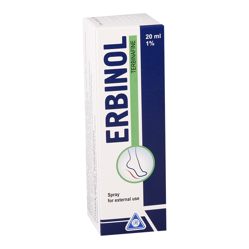 Erbinol 1% 20ml aerosol