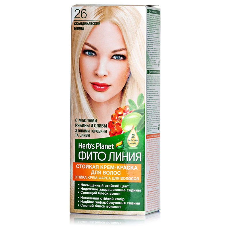 hair dye Phyto line26 Scandina