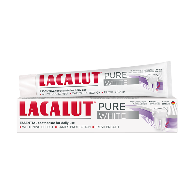 Лакалют зубная паста Pure White 75мл