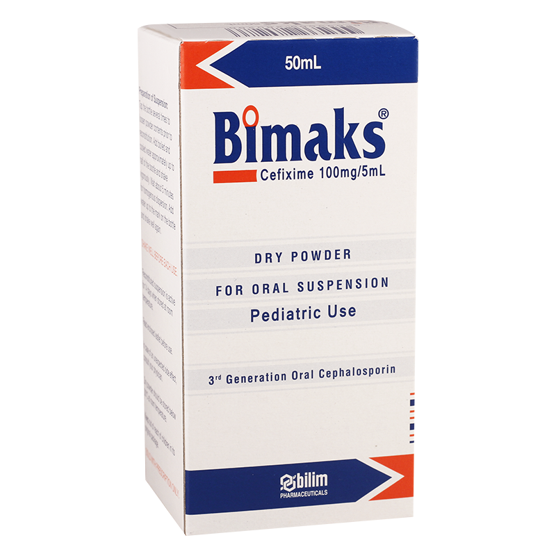 Bimaks 100mg/5ml 50ml susp