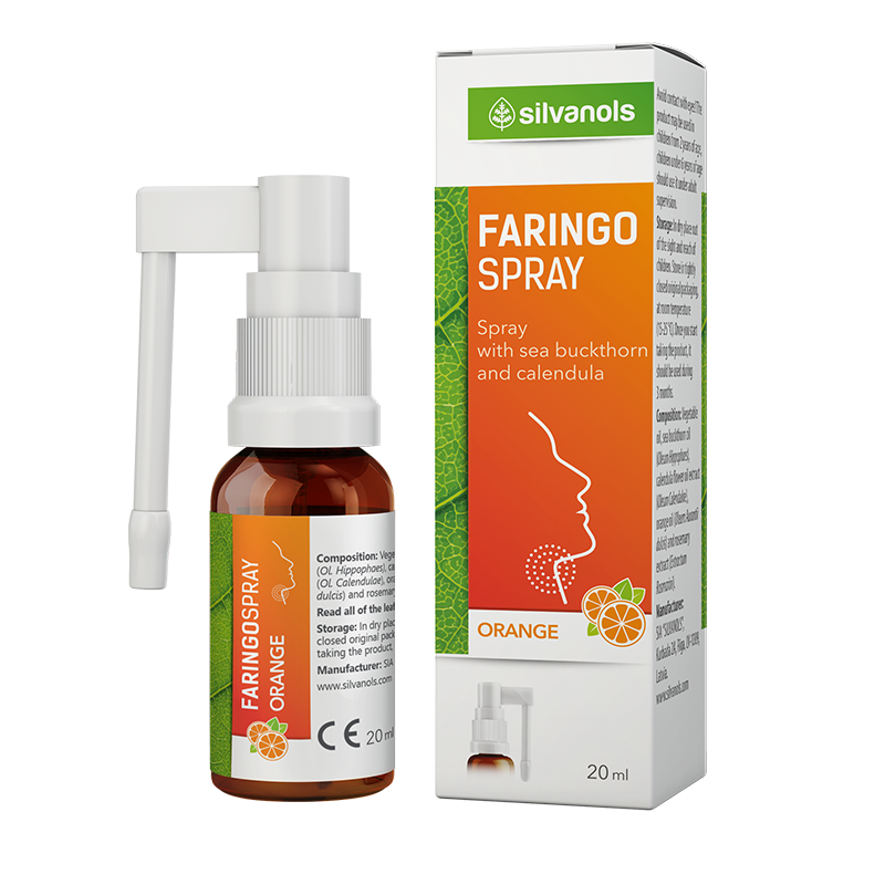Faringospray Orange 20ml - Aversi