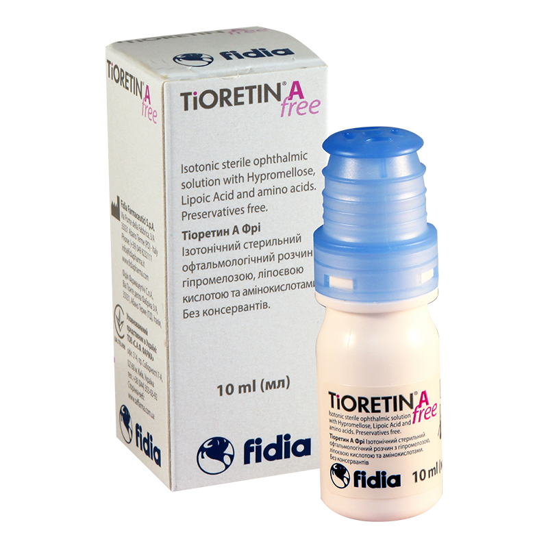 Tioretin A 10ml eye drops