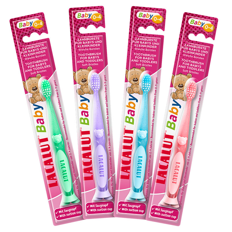Lacalut baby tooth/brush 0-4