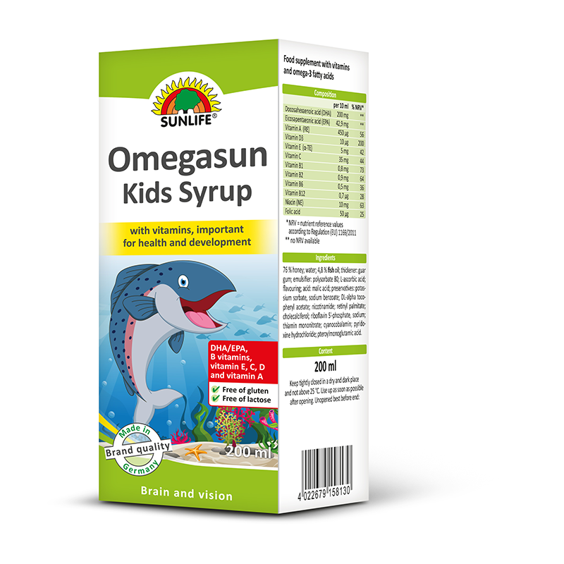 Omegasan kids 200ml syrup