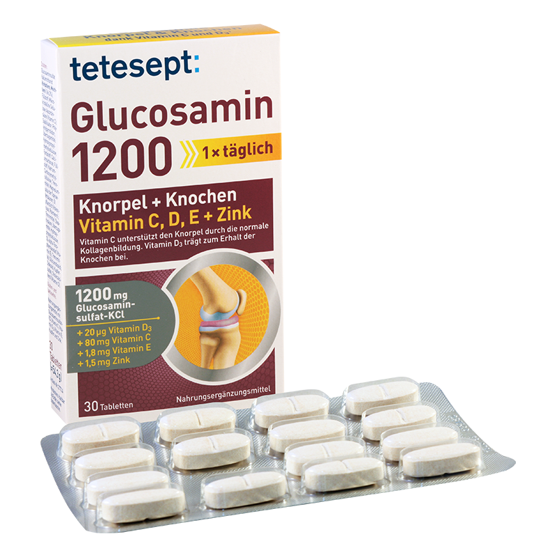 Тетесепт глукозамин1200#30т