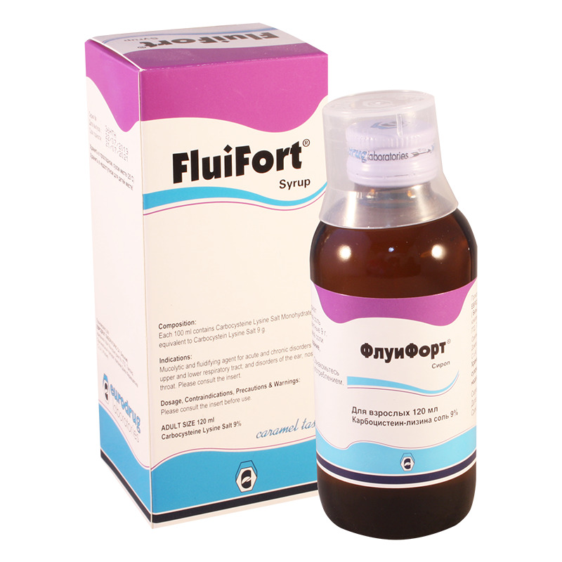 Fluifort 9% 120ml syrup