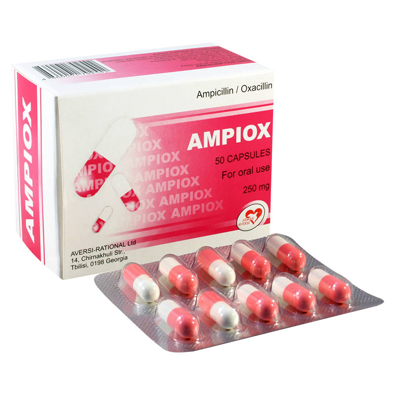 Ampiox 0.25g #50caps
