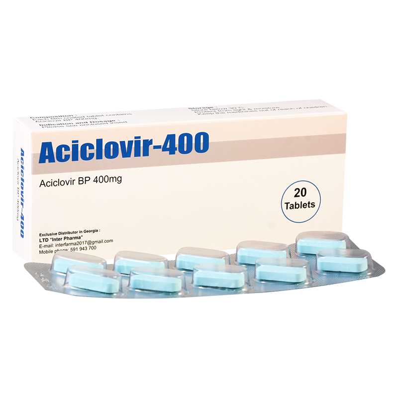 Acyclovir 400mg#20t