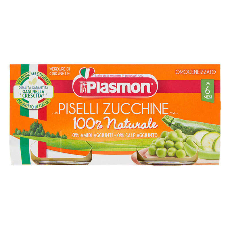 0978 Plasmon - Puree Peas - Zu