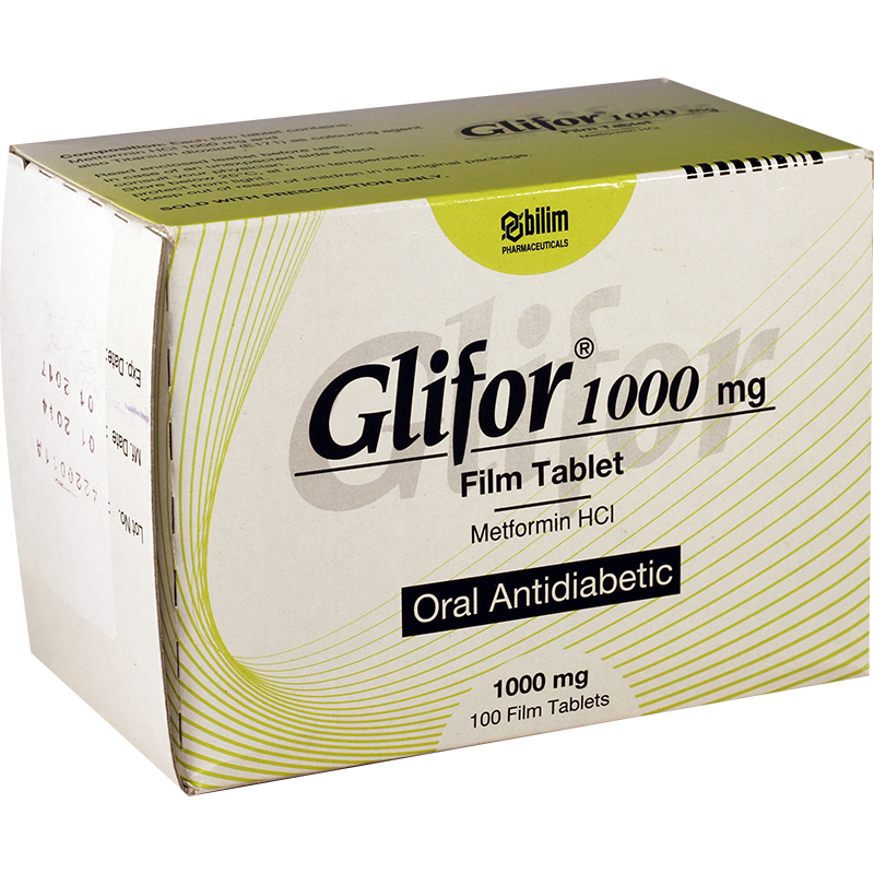 Glifor 1000mg #100t