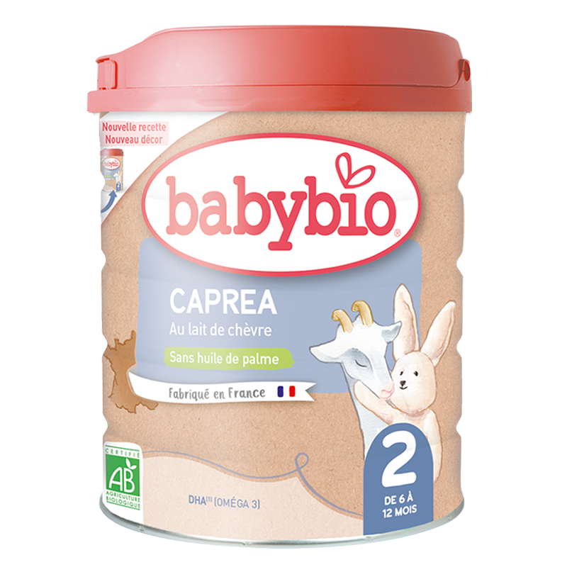 ბეიბი ბიო - CAPREA 2 თხის რძე, 6-12 თვ, ორგანული, 800 გ