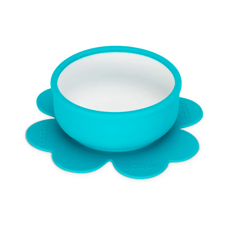 Baboo bowl silicone turquoise