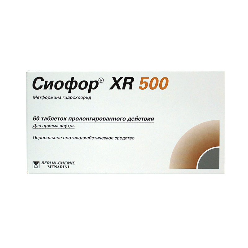 Siofor XR 500mg#60t