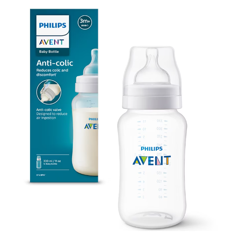 Anti-colic baby bottle, 330ml,
