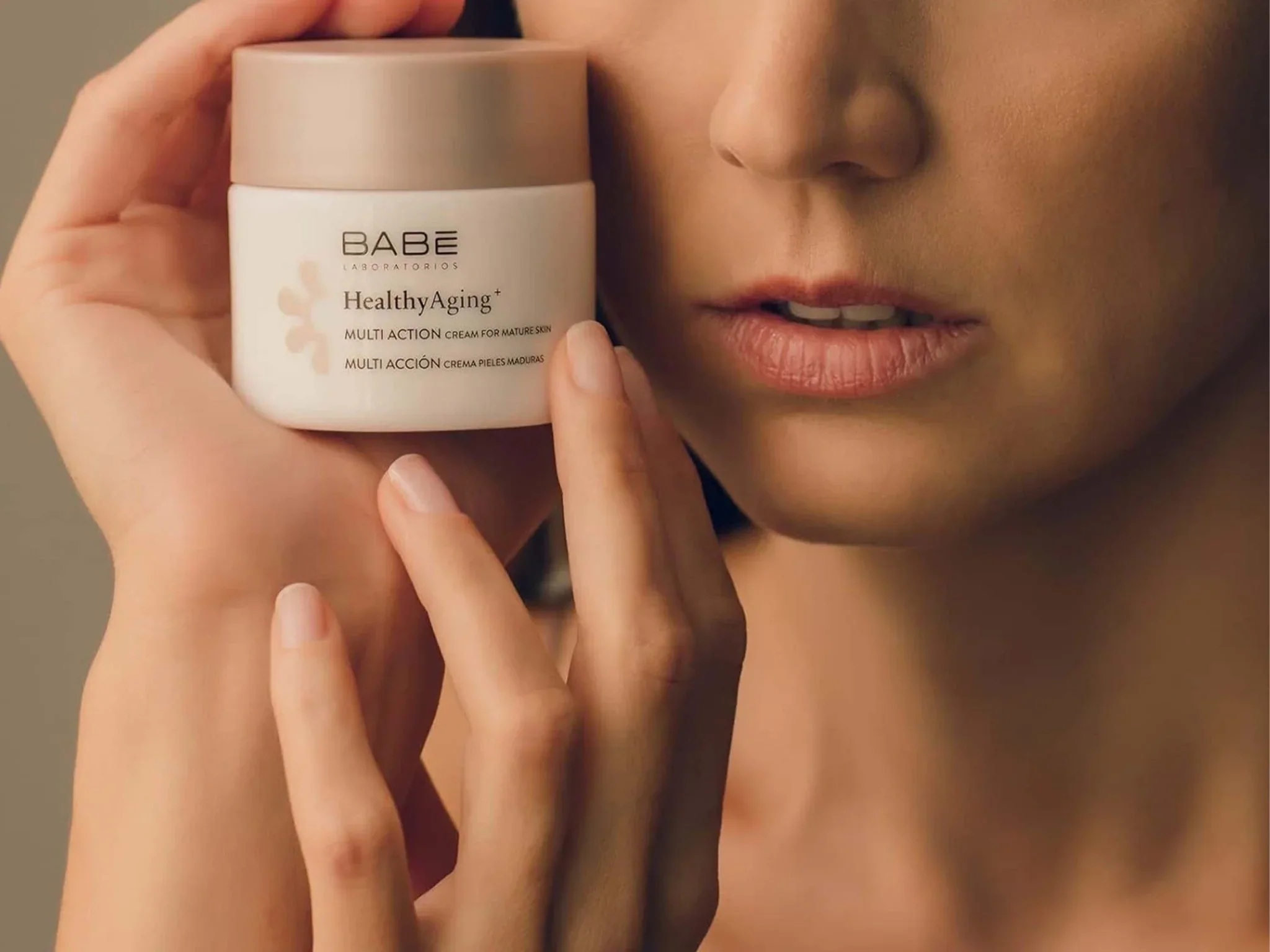 კანის ანტიასაკობრივი მოვლა BABE-ს Healthy Aging+ ხაზთან ერთად